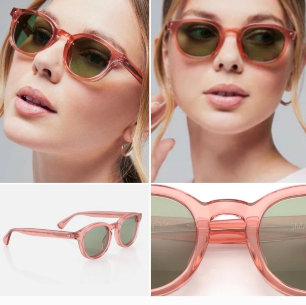 NIB Wildfox Smart Fox Sunglasses in Rosewater